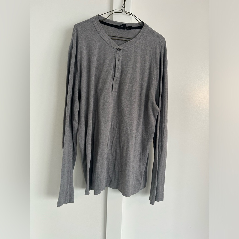 Hugo Boss Henley grey